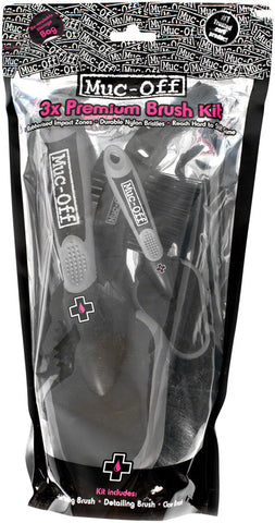 MucOff Three Brush Set