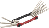 Crank Brothers Multi 10 Tool - Black/Red