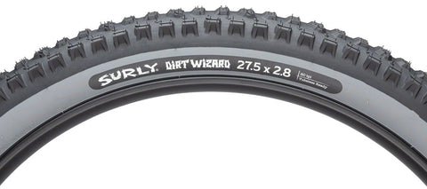 Surly Dirt Wizard Tire 27.5 x 2.8 Tubeless Folding Black/Slate 60 tpi