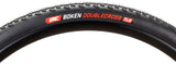IRC Tire Boken Double Cross Tire - 700 x 38 Tubeless Folding Black