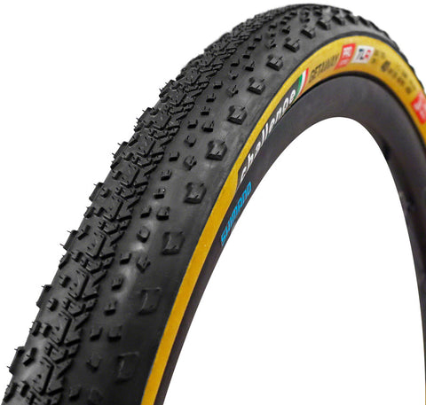 Challenge GETAWAY Pro TLR Tire 700x40C Folding Tubeless Ready Natural SuperPoly PPS 260TPI Tanwall