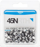 45NRTH XL Concave Carbide Aluminum Studs Pack of 100