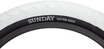 Sunday Current V2 Tire 20 x 2.4 Clincher Wire White/Black