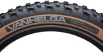 45NRTH Vanhe LGa Tire 26 x 4.2 Tubeless Folding Black/Tan 60tpi