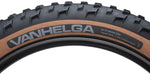 45NRTH Vanhe LGa Tire 27.5 x 4 Tubeless Folding Black/Tan 60tpi