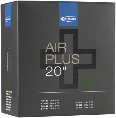Schwalbe Air Plus Tube - 20 x 1.50-2.40 40mm Schrader Valve