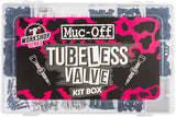 MucOff Workshop Tubeless Valve Box Silver/Black