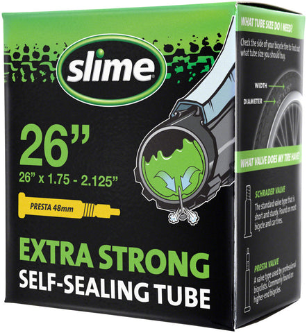 Slime SelfSealing Tube 26 x 1.752.125 48mm Presta Valve