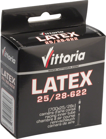 Vittoria Latex Tube 700 x 2528 mm 48mm Presta with Removable Valve Core