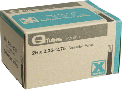 QTubes Extreme 26 x 2.35 2.75 Schrader Valve Tube