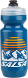 Salsa Summit Purist Water Bottle - Navy Blue 22oz