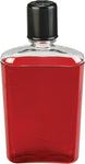 Nalgene Flask: 12oz Red with Black Cap