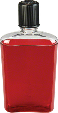 Nalgene Flask: 12oz Red with Black Cap