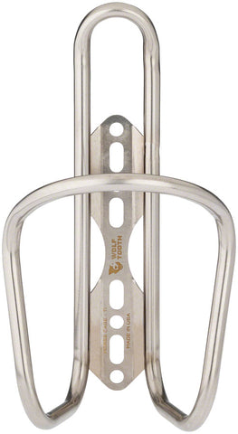 Wolf Tooth Morse  Bottle Cage - Titanium Silver