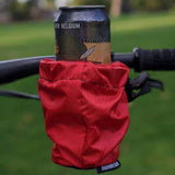 HandleStash Diamond Handlebar Mount Bottle Holder -  Red Hot