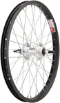 StaTru Single Wall Rear Wheel 18 3/8 x 110mm Rim Brake Freewheel Black