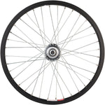 StaTru Single Wall Rear Wheel 18 3/8 x 110mm Rim Brake Freewheel Black