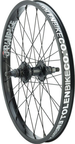 Stolen Rampage Rear Wheel 20 14 x 110mm Rim Brake LSD Cassette Black