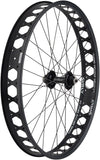 Quality Wheels Pugsley Front Wheel 26 QR x 135mm 6Bolt Black