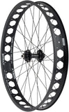 Quality Wheels Pugsley Front Wheel 26 QR x 135mm 6Bolt Black