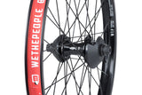 We The People Supreme Rear Wheel 22 14 x 110mm Rim Brake Cassette Black