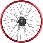 Salt Everest Rear Wheel 20 14 x 110mm Rim Brake Freecoaster Red Clincher