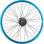 Salt Everest Rear Wheel 20 14 x 110mm Rim Brake Freecoaster Blue Clincher