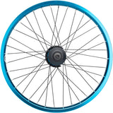 Salt Everest Rear Wheel 20 14 x 110mm Rim Brake Freecoaster Blue Clincher