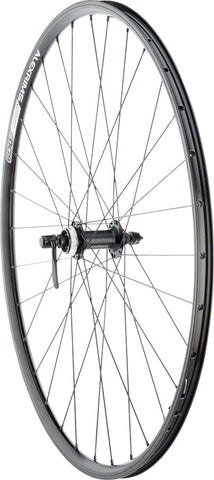 Quality Wheels Value Double Wall Series Rim+Disc Front Wheel - 700 QR x