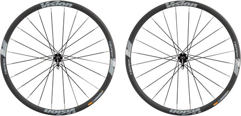 Vision Team 30 Wheelset 700 QR x 100/135mm CenterLock HG 11 Black