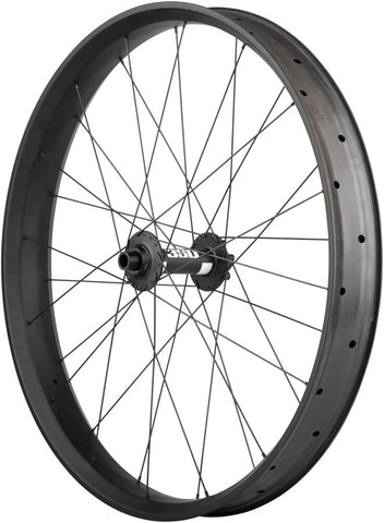 Custom Alex CF1 Carbon DT Swiss 350 Disc Front Wheel 26 Fat 15 x 150mm