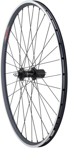 Quality Wheels 105/A23 Rear Wheel 650c QR x 130mm Rim Brake HG 11 Black