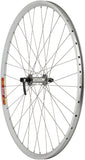 Quality Wheels LX/Dyad Front Wheel 700 QR x 100mm Rim Brake Silver