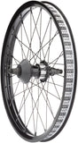 Cult Crew Rear Wheel - 20 14 x 110mm Rim Brake Freecoaster Black Clincher