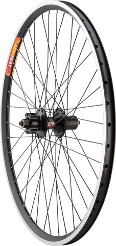 Quality Wheels Tandem Rear Wheel 26 QR x 145mm 6Bolt DiscRim Brake HG