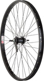 StaTru Double Wall Rear Wheel 26 BoltOn 3/8 x 110mm Coaster Brake Black