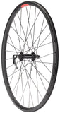 Sta-Tru Double Wall Front Wheel - 700c QR 9mm x 100 Black