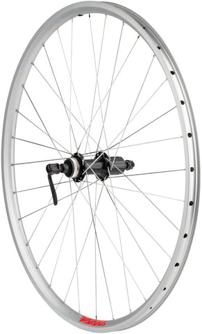 Sta-Tru Double Wall Rear Wheel - 27.5 QR 10 x 135mm HG 8/9/10-Speed Silver