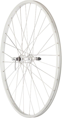 Quality Wheels Value Single Wall Series Rear Wheel 700 QR x 130mm Rim Brake Freewheel